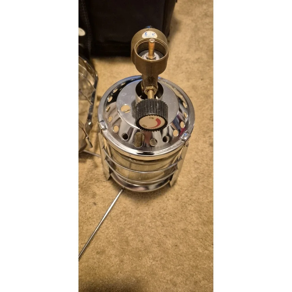 2 Vintage Gas Camping Lanterns | Working | Coleman Style | Outdoor Gear